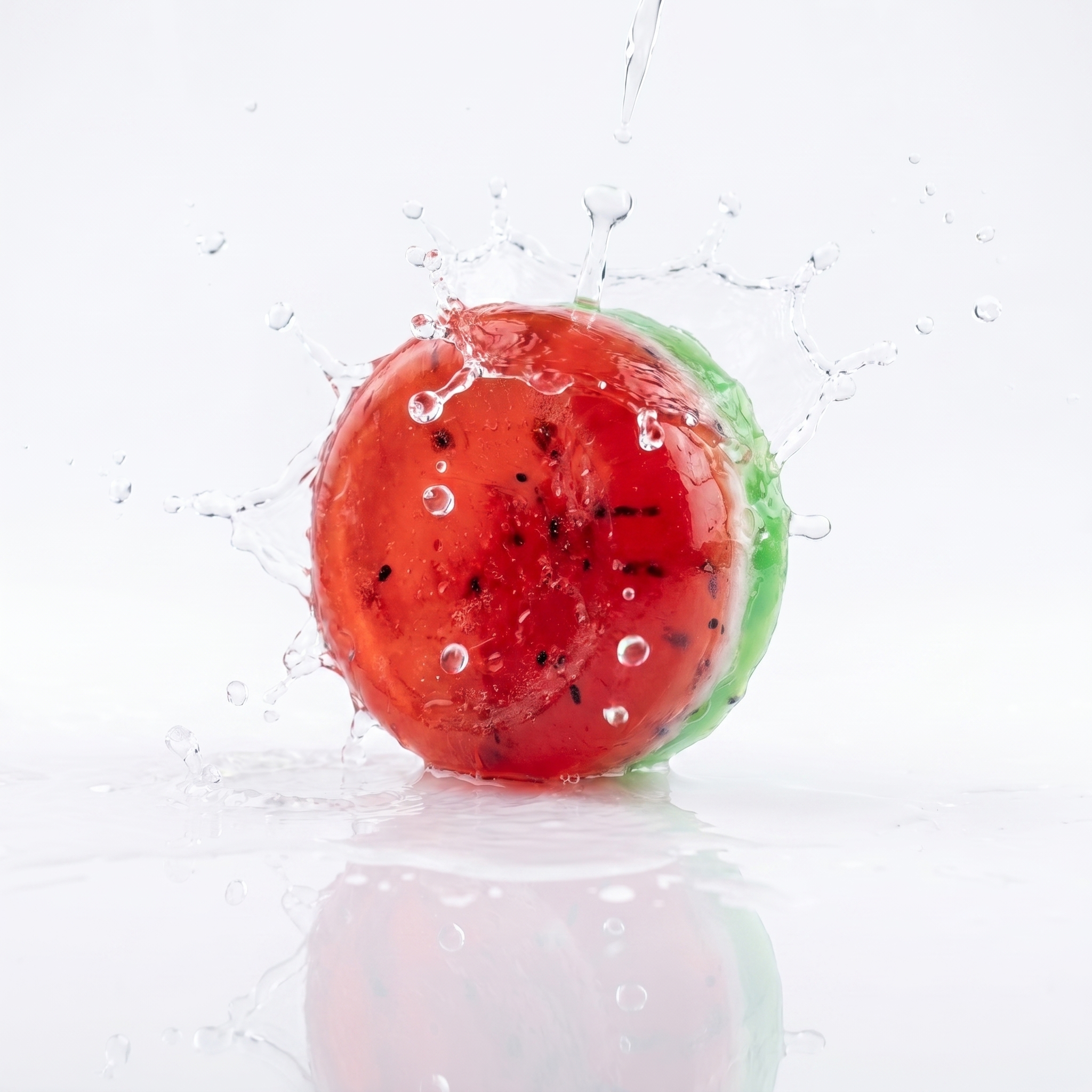 Fresh Watermelon Hydrating Soap (100g) alternate view — Kuaxi Essentials